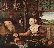 Lucas Cranach the Elder Die Bezahlung Germany oil painting artist